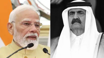 ‘A visionary leader’: PM Modi mourns death of former Qatar emir Sheikh Hamad bin Khalifa Al Thani | India News