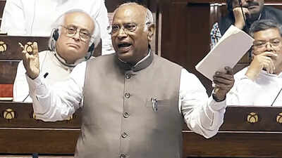 Bjp Government: Parts of Manusmriti now part of ‘curriculum’, says Mallikarjun Kharge | India News