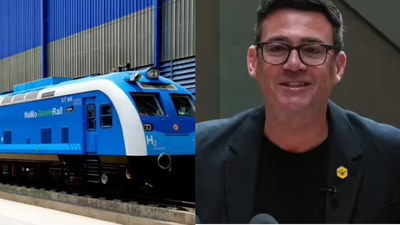 Evening news wrap: PM Modi flags off India’s first hydrogen-powered train; Andy Burham set to become next UK PM, and more | India News