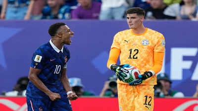 Watch: Kylian Mbappe ignores handshake before Paraguay goalkeeper loses cool after France’s 1-0 win at FIFA World Cup | Football News