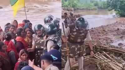 15-day protest against Ken-Betwa project in MP ends abruptly as police clear agitation site | India News