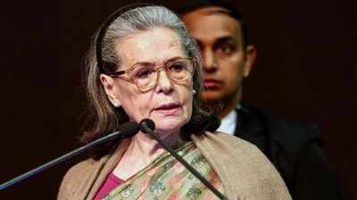 ‘Op-eds on Gaza, silence on Sikhs’: BJP questions Sonia Gandhi over Pakistan gurdwara demolition | India News