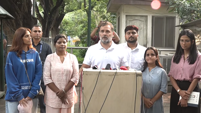 ‘No need to apologise’: Rahul meets student protesters, slams PM Modi, Shah over police brutality | India News