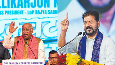 ‘Deeply unfair’: Kharge slams Centre over Revanth Reddy’s US tour cancellation | India News