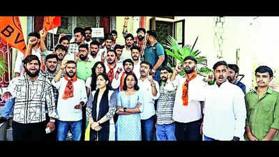 ABVP to continue ‘democratic protests’ against exam, recruitment irregularities | India News