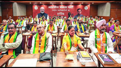 Invoking Mahatma Gandhi, BJP to start nationwide Vande campaign | India News