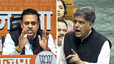 Sambit Patra: ‘Rahul Gandhi is the Chinese robot’: BJP mocks Congress after MP’s LAC warning | India News