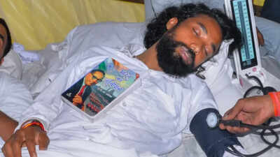 Jharkhand protest: Devendra Mahto, on 9-day fast, hospitalised; aide says injured in lathicharge | India News
