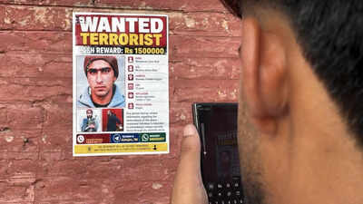 Police put up posters of Lashkar commander across J&K, declare Rs 15L reward | India News