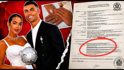 Ronaldo’s secret wedding rocked by new twist after leaked marriage certificate reveals 4 surprise witnesses
