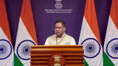 Gyanesh Kumar: ‘Credibility well established globally’: MEA on Trump’s praise for CEC Gyanesh Kumar | India News