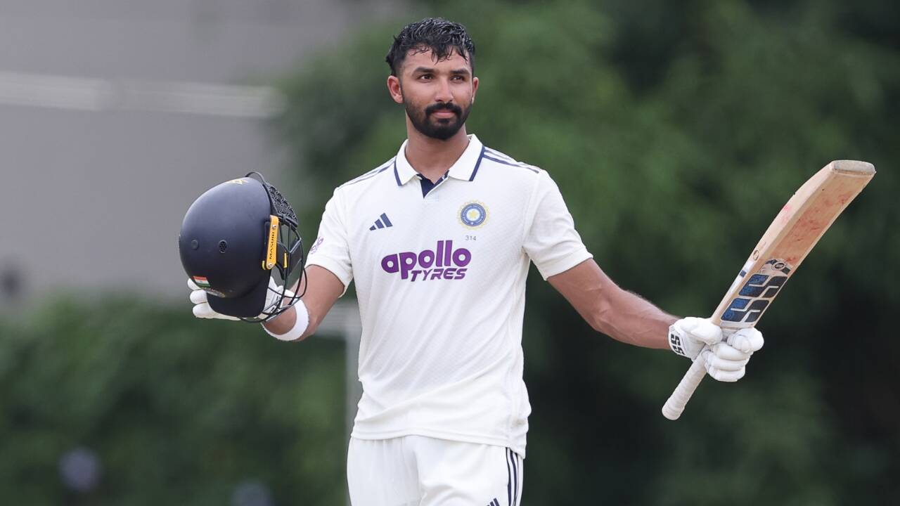 India vs Sri Lanka Cricket XI, Warm-up Game Live: Devdutt Padikkal’s unbeaten 142 gives India momentum ahead of day 3