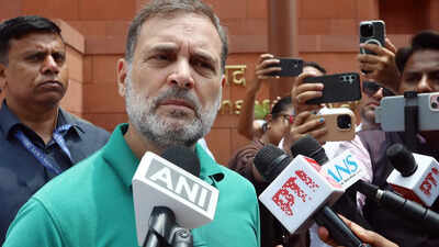 Rahul Gandhi rejects govt’s offer for discussion on NEET protest
