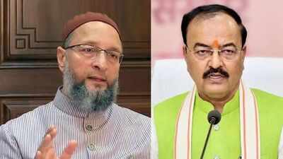 ‘Spewing venom to stay politically relevant’: Owaisi hits back with ‘chair-stool’ jab at Keshav Maurya over madrassa remarks | India News