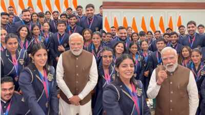Watch: PM Modi meets CWG medallists, says ‘Jo khelega, woh khilega’ | Commonwealth Games News