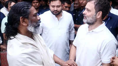 Rahul Gandhi writes to ally Hemant Soren over Jharkhand student protests
