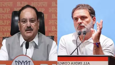 ‘Will be given a fitting reply’: Nadda dares Rahul to come for discussion in Parliament | India News