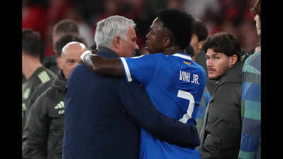 ‘He can control it better’: Jose Mourinho defends Vinicius Junior, urges referees to protect players | Football News