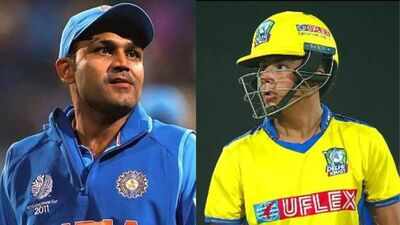 Virender Sehwag’s son Aaryavir named in India’s U-19 squad for Australia series | Cricket News